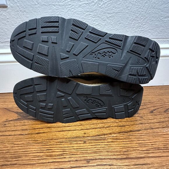 Ash Mitsouko Shearling & Suede Sneaker Booties Olive Brown EU 39 / US 8.5-9 EUC - Picture 6 of 7